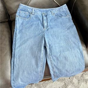 Talbots size 12 crop/capri jeans! EUC